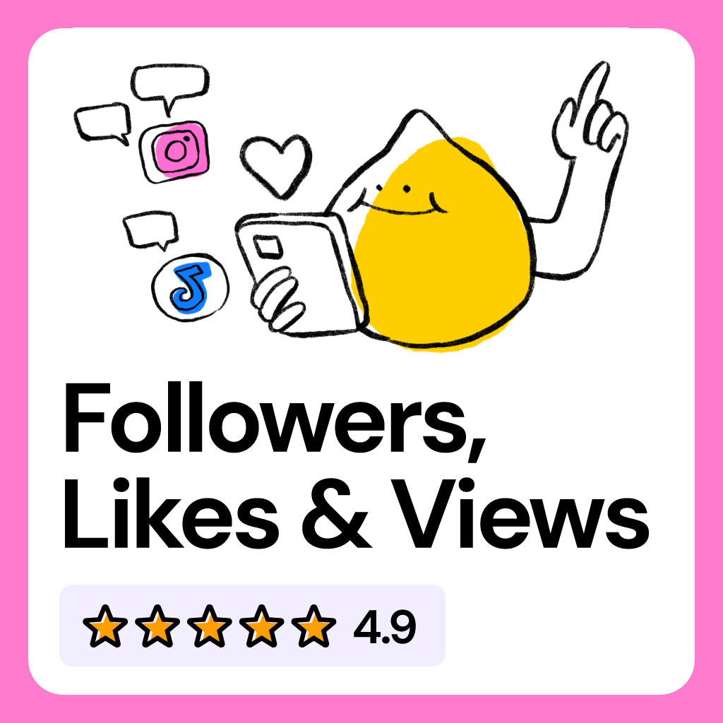 Screenshot of Buy Instagram & TikTok Followers, Likes & Views - Blastup